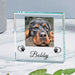 Personalised Dog Name Photo Gift Plaque