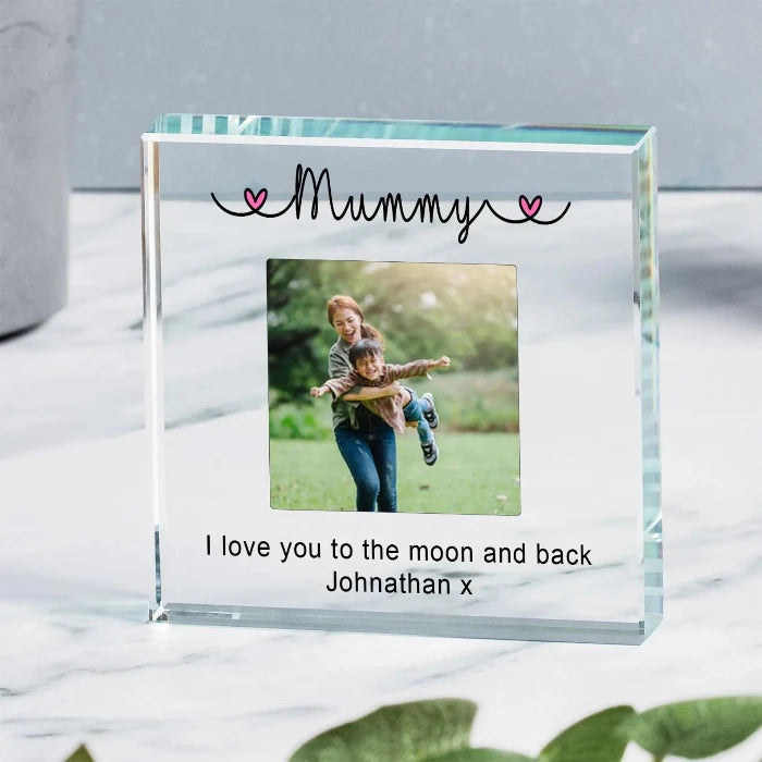 Personalised Mummy Photo Gift Plaque