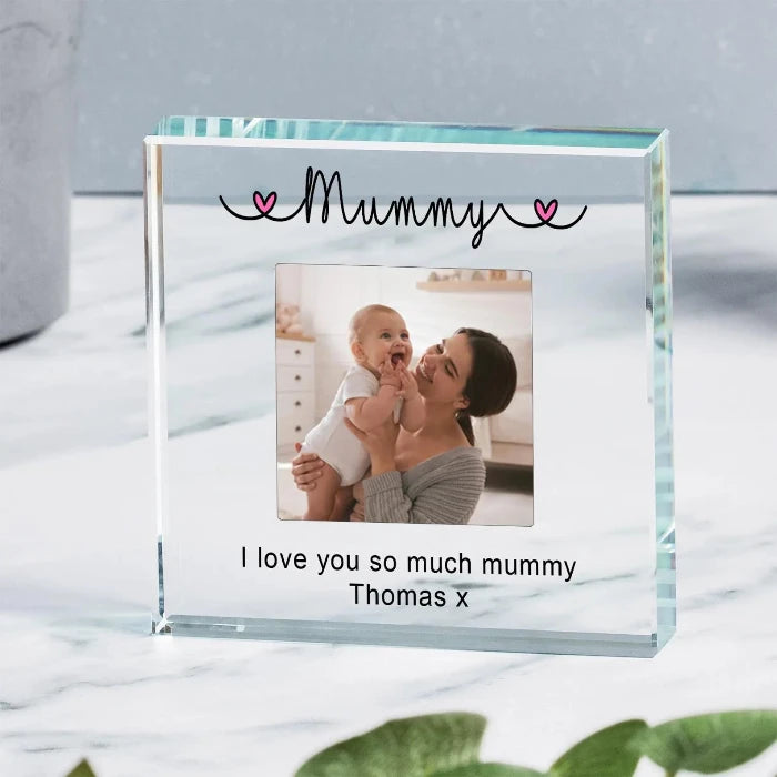 Personalised Mummy Photo Gift Plaque