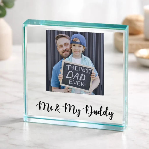 Me & My Daddy Gift Photo Gift Plaque