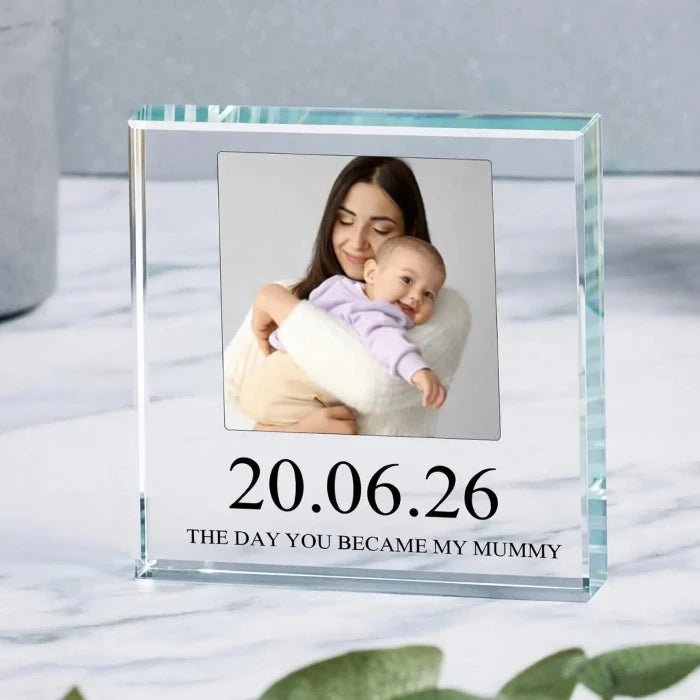 Personalised New Mummy Photo Gift Plaque