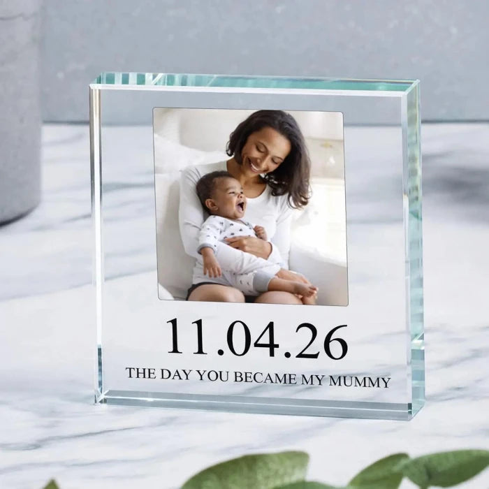 Personalised New Mummy Photo Gift Plaque