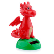 Solar Power Dancing Welsh Red Dragon