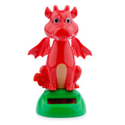 Solar Power Dancing Welsh Red Dragon