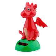 Solar Power Dancing Welsh Red Dragon
