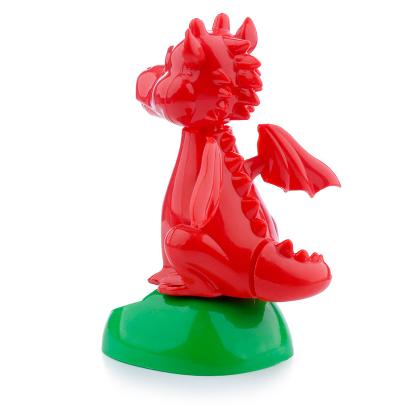 Solar Power Dancing Welsh Red Dragon