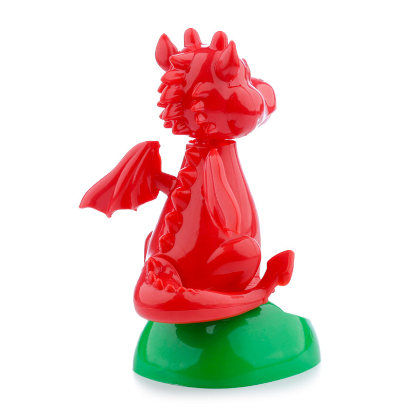 Solar Power Dancing Welsh Red Dragon