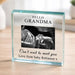 Baby Scan Photo Gift Plaque - Can't Wait To Meet You