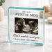 Baby Scan Photo Gift Plaque - Can't Wait To Meet You