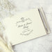 Ornate Swirl Wedding Hardback Guest Book & Pen - Personalised