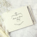 Ornate Swirl Wedding Hardback Guest Book & Pen - Personalised