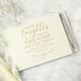 Personalised Happily Ever After Wedding Guest Book & Pen