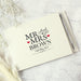 Personalised Mr & Mrs Wedding Hardback Guest Book & Pen