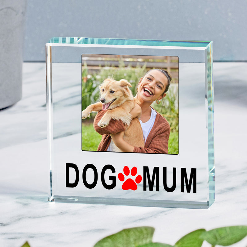 Dog Mum Photo Gift Plaque