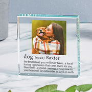 Definition Of A Dog Photo Gift Plaque