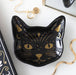 Mystical Magick Black Cat Face Trinket Dish