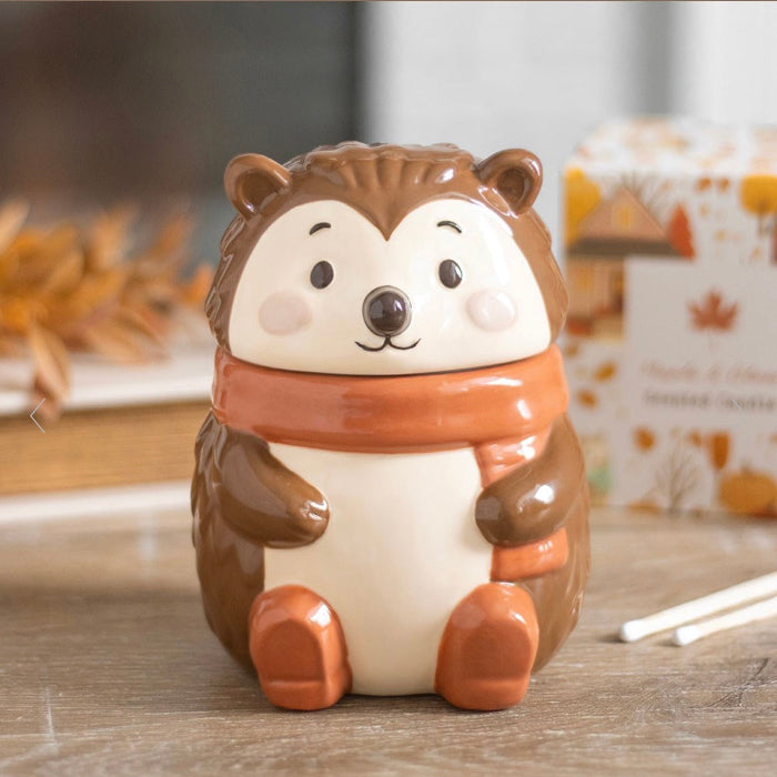 Creature Comforts Hazel Hedgehog Oil Burner - Autumn Decor