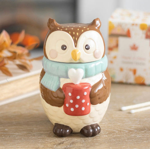 Creature Comforts Oliver Owl Oil Burner - Autumn Decor 
