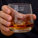 Engraved Measures Whisky Tumbler Glass