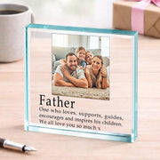 Definition of a Dad Photo Gift Plaque