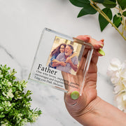 Definition of a Dad Photo Gift Plaque
