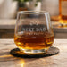 Personalised Golfing Dad Glass Gift