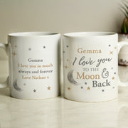 I Love You To The Moon & Back Mug | Valentines & Mothers Day Gift