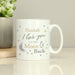 Personalised Love You To The Moon And Back Mug
