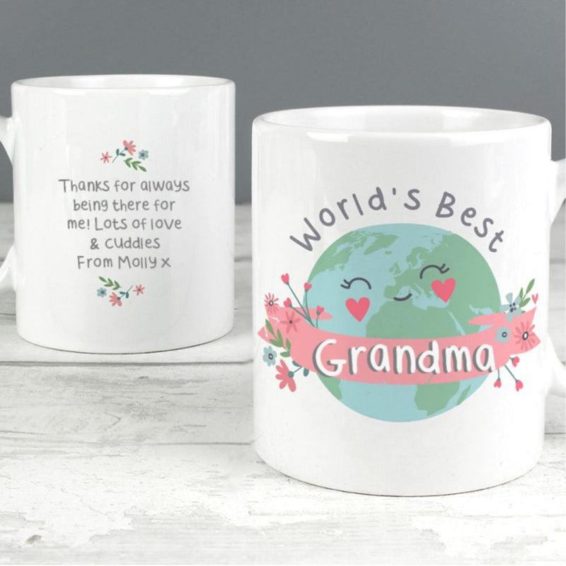 Personalised Worlds Best Grandma Mug