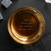 Personalised Gift for Father of the Bride - Custom Whisky Glass