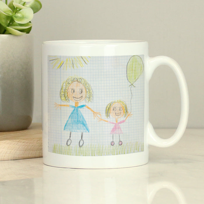 Personalised Children’s Drawing Artwork Photo Upload Mug