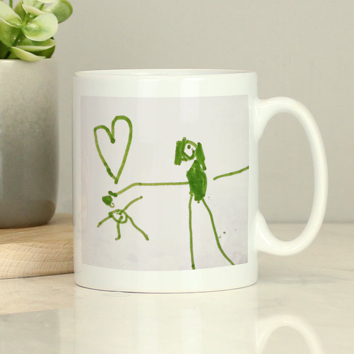 Personalised Children’s Drawing Artwork Photo Upload Mug