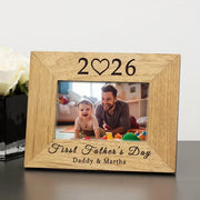 First Father’s Day 2026 Photo Frame - Personalised