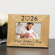 First Father’s Day 2026 Photo Frame - Personalised