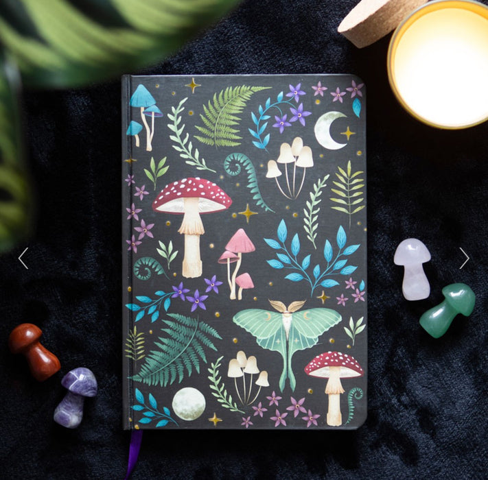 Dark Forest Print A5 Notebook