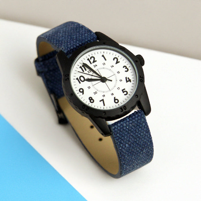 Engraved First Holy Communion Blue Watch