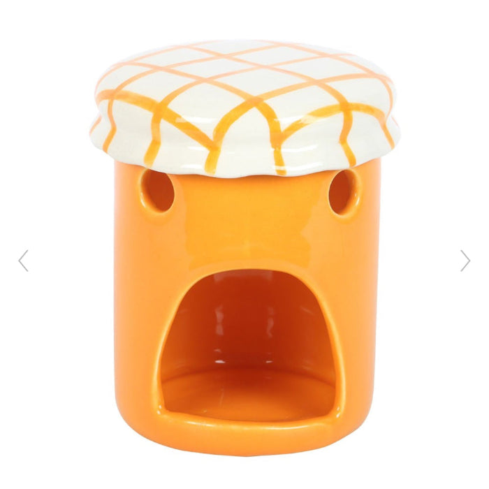 Orange Marmalade Jar Oil Burner & Wax Melt Warmer