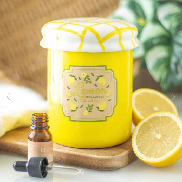 Lemon Curd Jar Oil Burner & Wax Melt Warmer