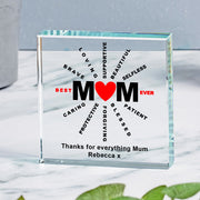 Personalised Best Mum Ever Gift Plaque