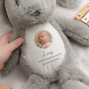 Personalised Photo Comfort Bunny Teddy