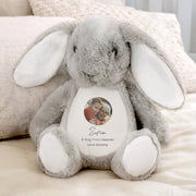 Personalised Photo Comfort Bunny Teddy