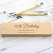 Personalised 90th Birthday Wooden Pen & Pencil Box Gift Set