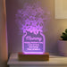 Personalised Mother’s Day Flower Vase LED Light