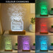 Personalised Mother’s Day Flower Vase LED Light