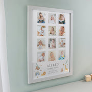 My First Year Personalised Animal Photo Frame