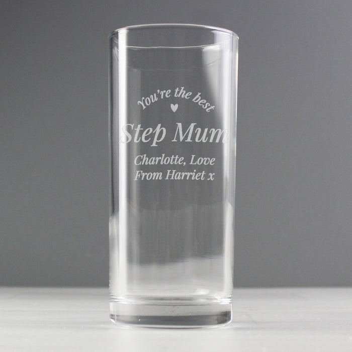 Engraved You Are The Best Hi Ball Glass