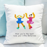 Personalised Children’s Drawing Artwork Photo Upload Cushion