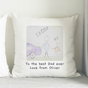 Personalised Children’s Drawing Artwork Photo Upload Cushion