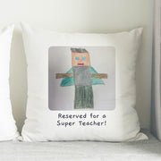 Personalised Children’s Drawing Artwork Photo Upload Cushion