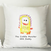 Personalised Children’s Drawing Artwork Photo Upload Cushion